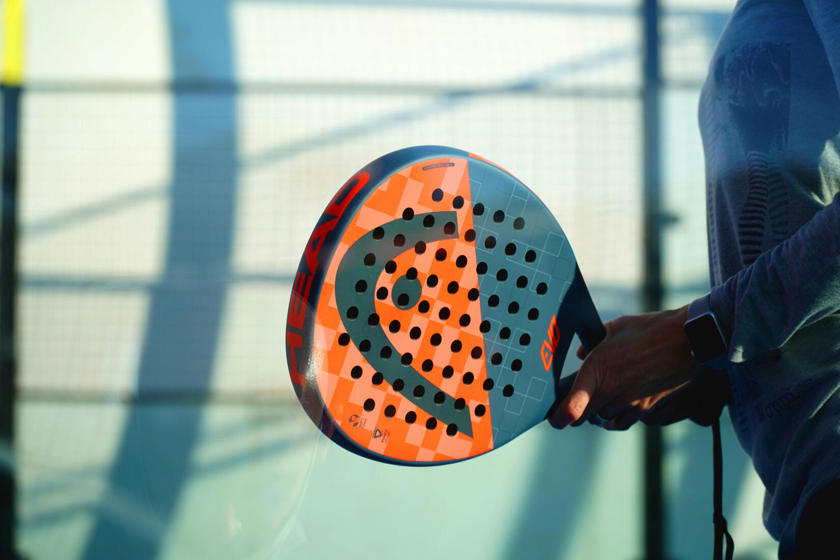 Padel racket at SeaSpace