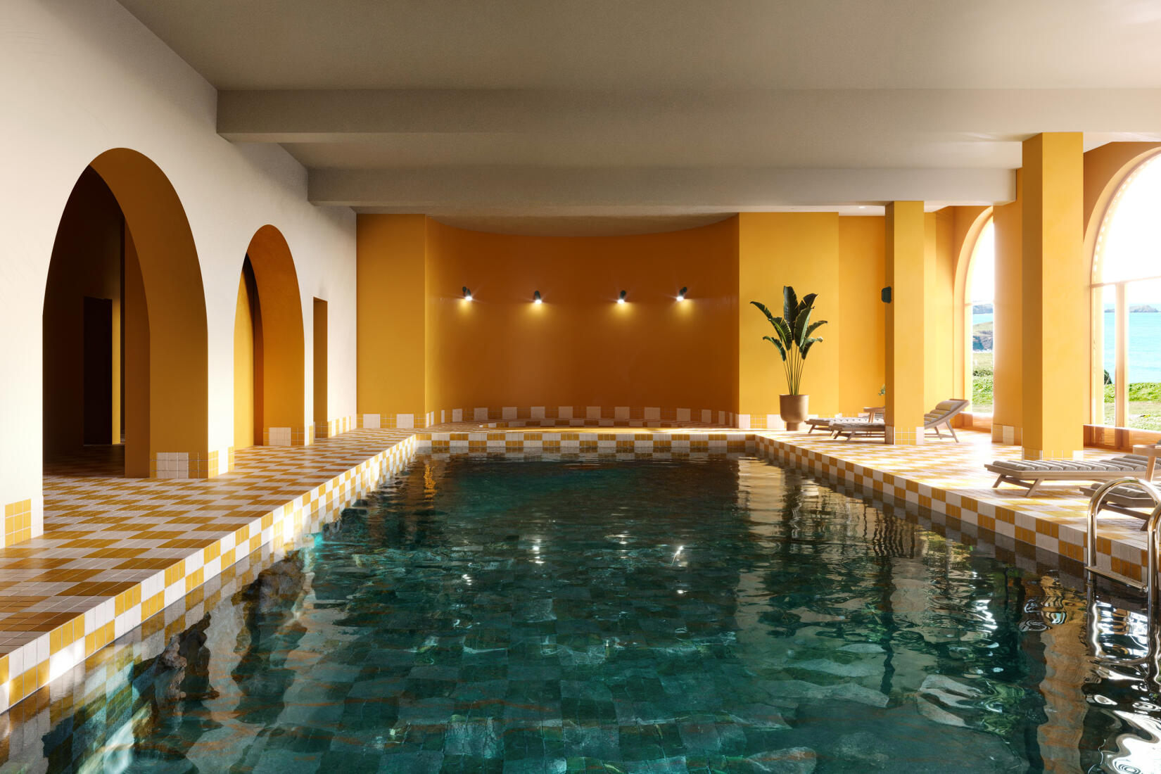 CGI of the new swimming pool