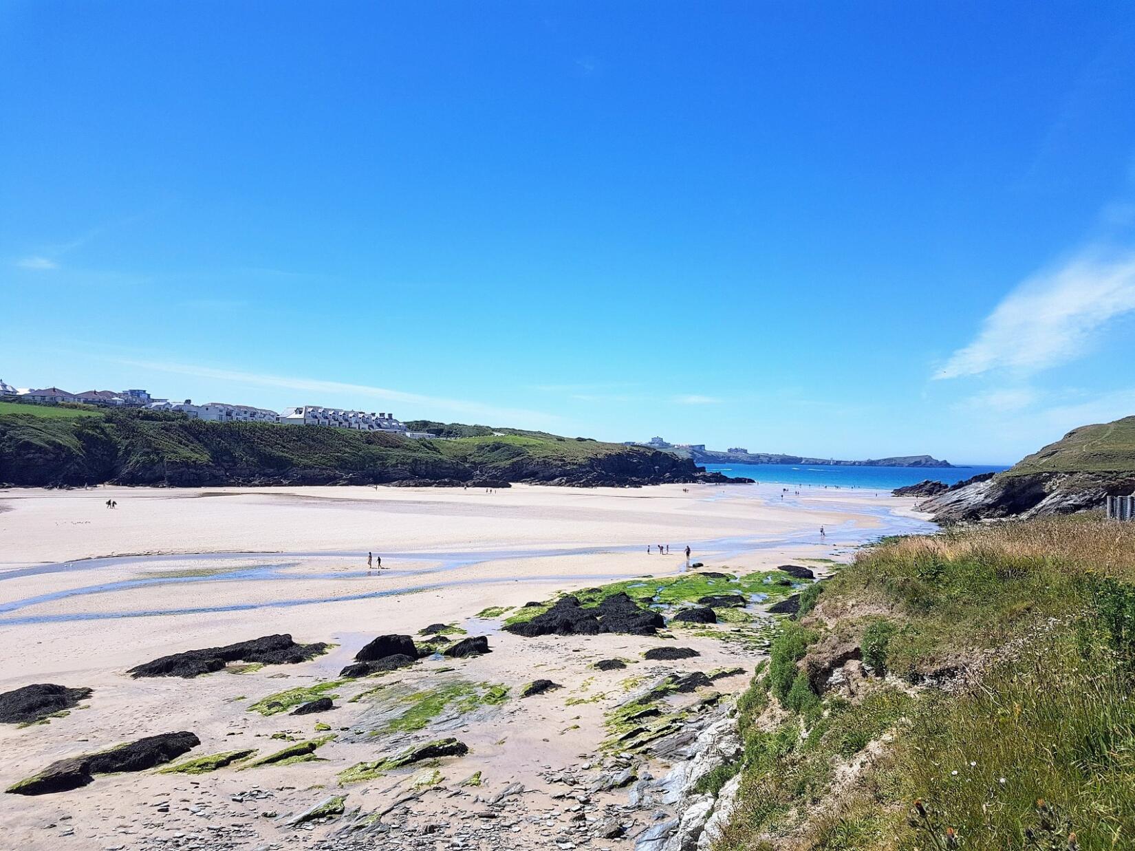 Porth beach near SeaSpace