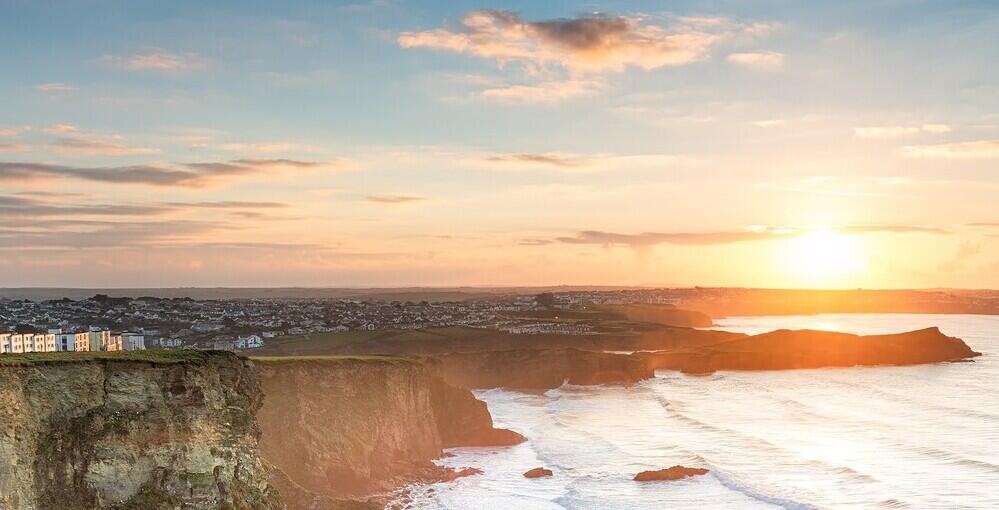 Porth island sunset