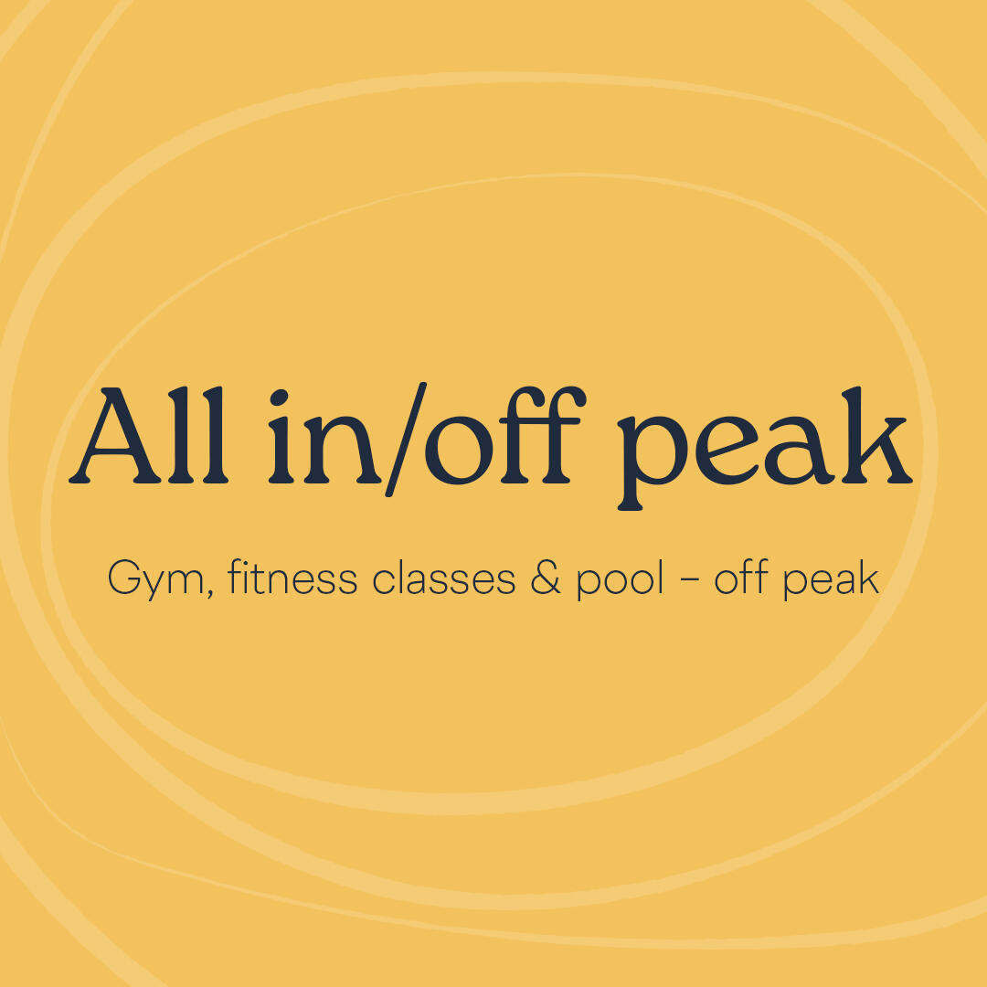 All in/off peak membership card