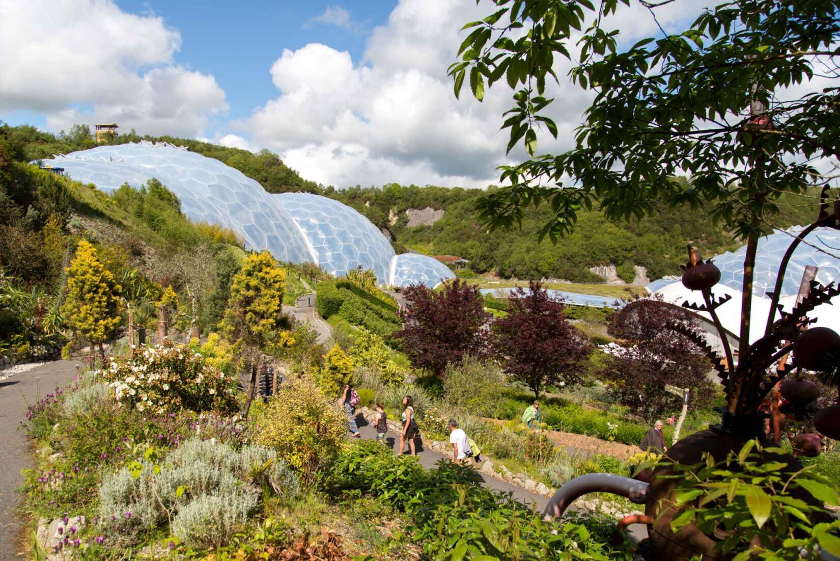 Eden Project biomes