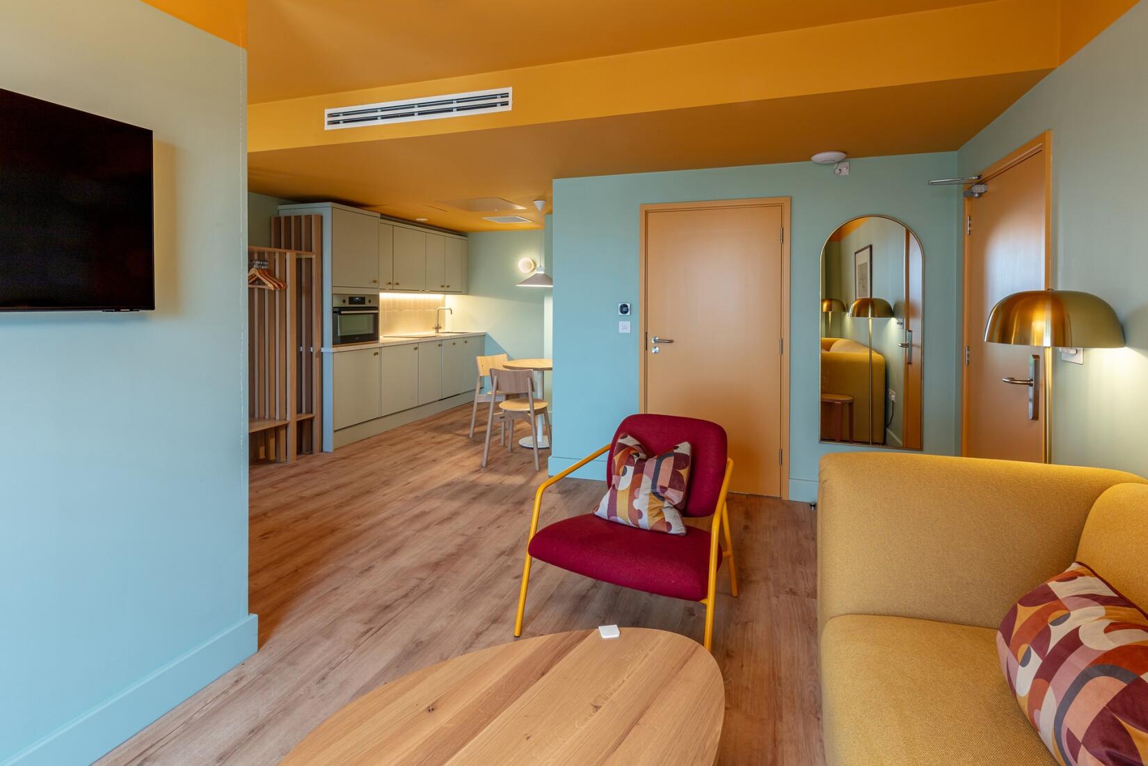 Accessible studio kitchen
