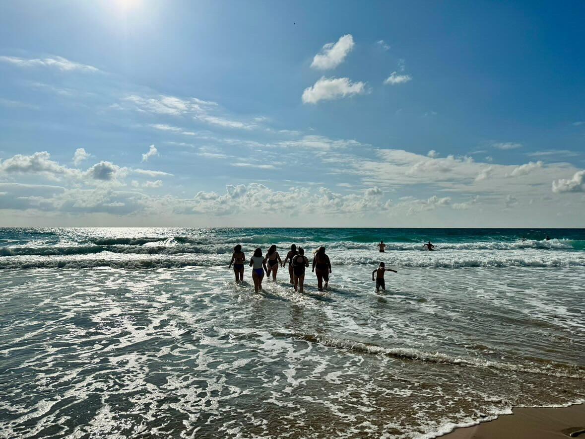 Sea swimming in Newquay