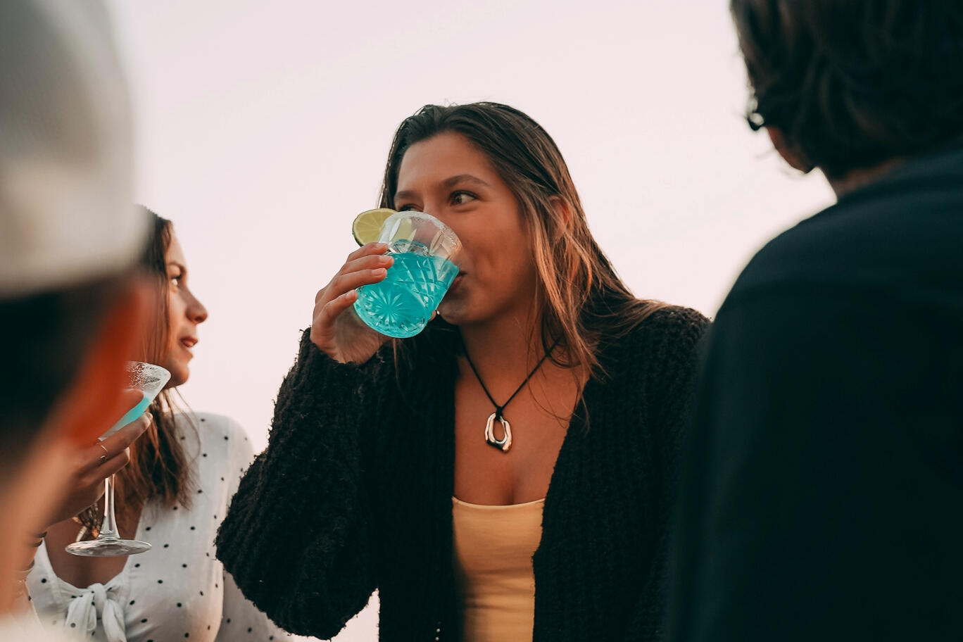 Drinks on the terrace at TALLO