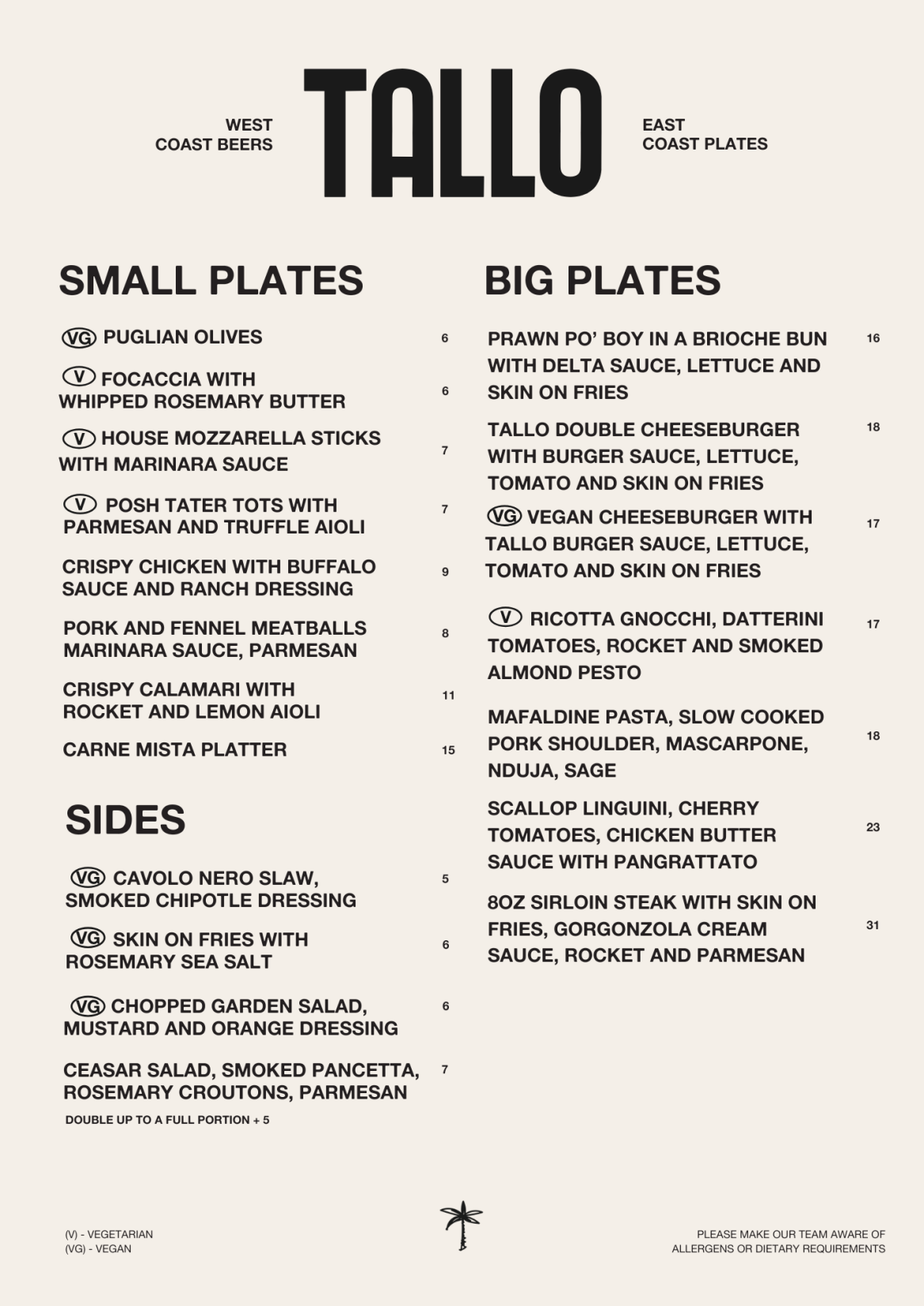 TALLO main August 2025