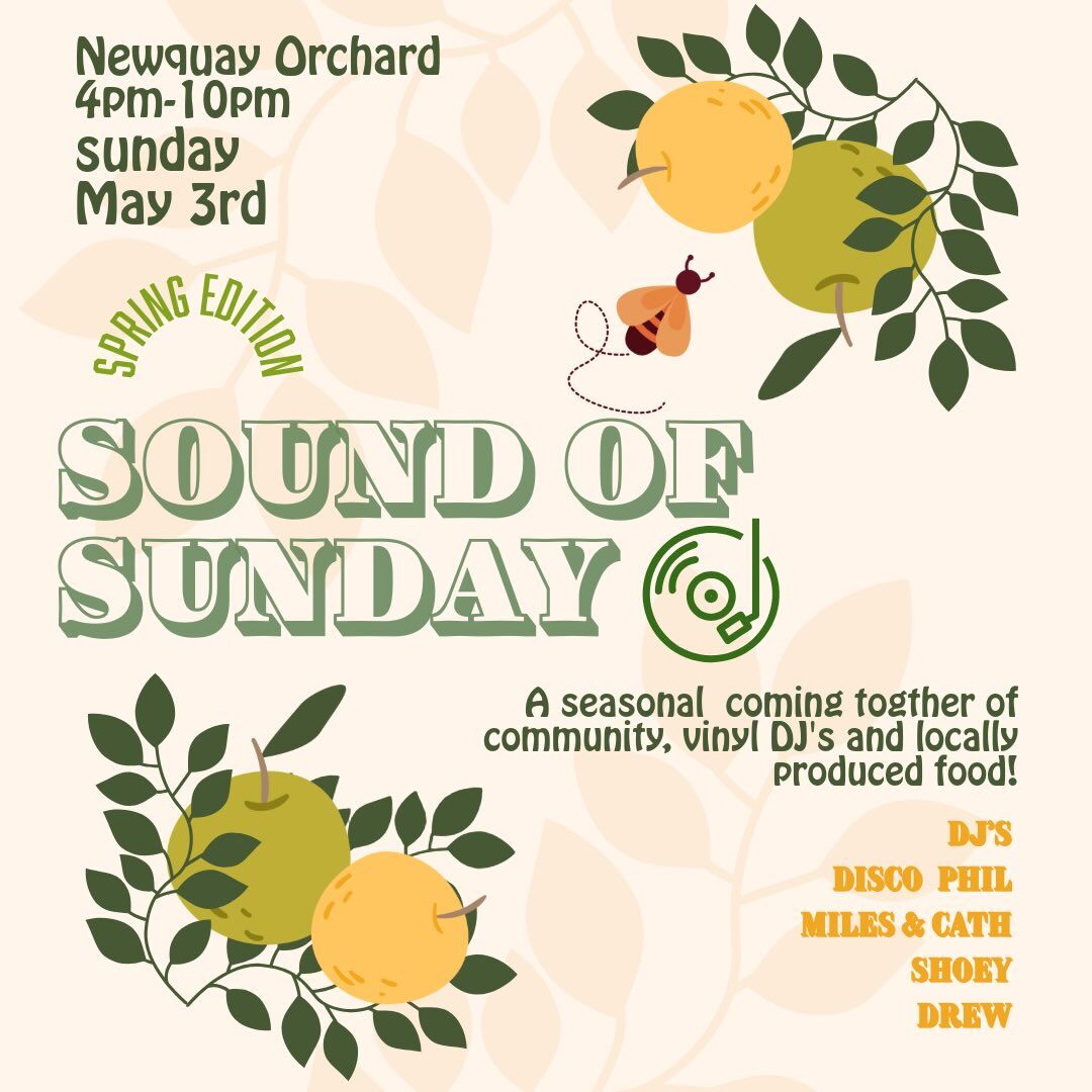 Newquay orchard sound of sunday